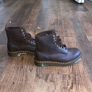 Brown authentic Dr. Martens